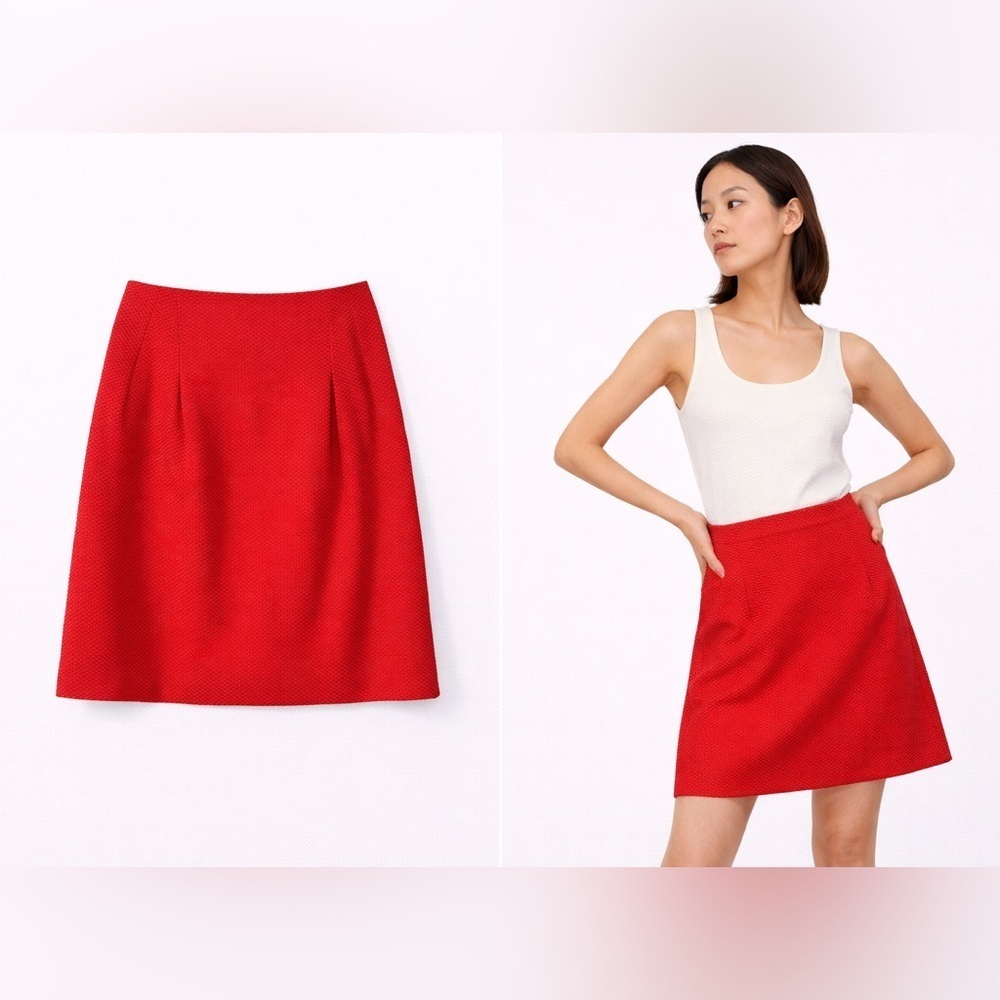 🍉 Boden Textured Skirt